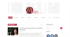 Desktop Screenshot of iaphitalia.org